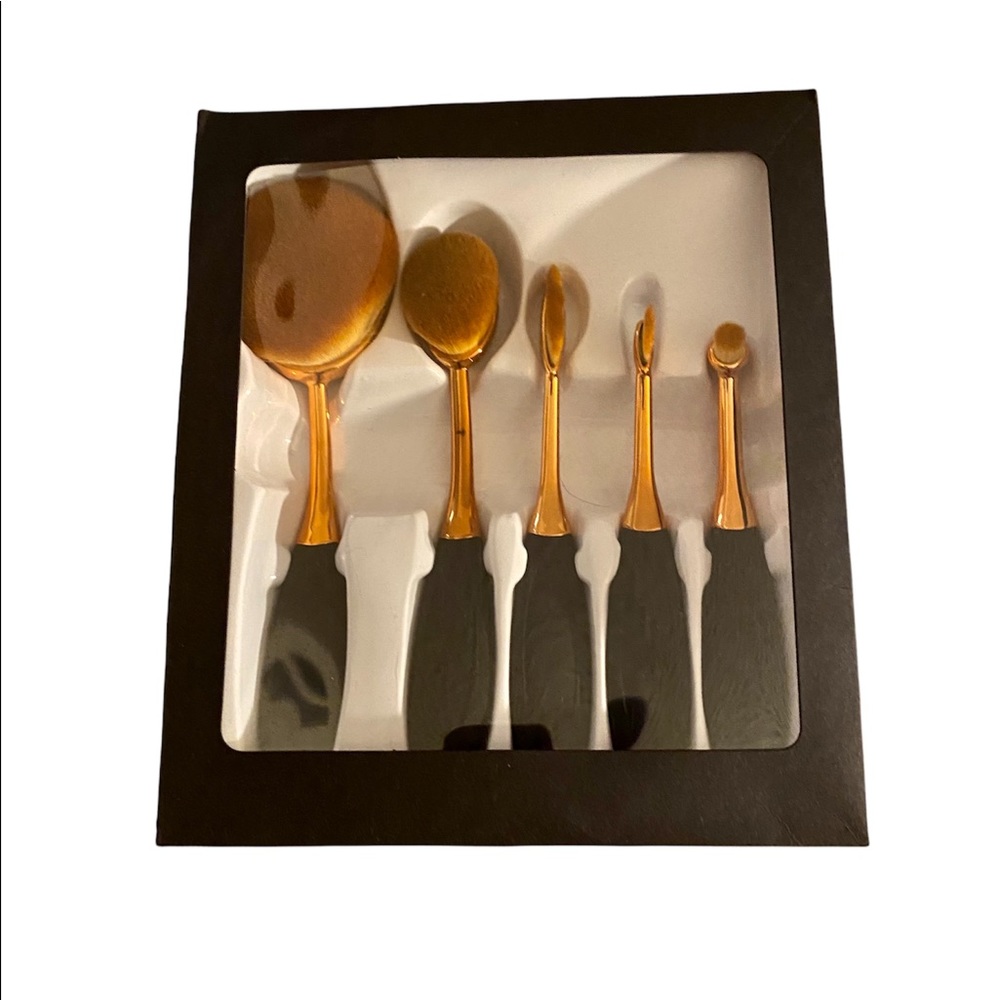 Artis Elite Rose Gold brush set (5)